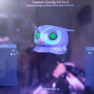 Glowing Owl Mask