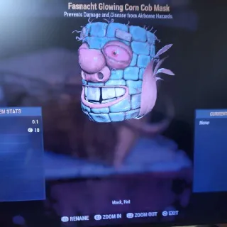 Glowing Corn Cob Mask