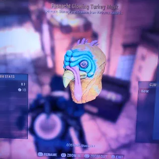 Glowing Turkey Mask