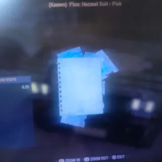 Hazmat Suit Pink Plan