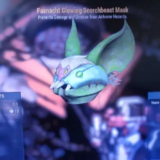 Glowing Scorchbeast Mask