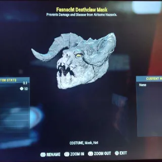 Fasnacht Deathclaw Mask