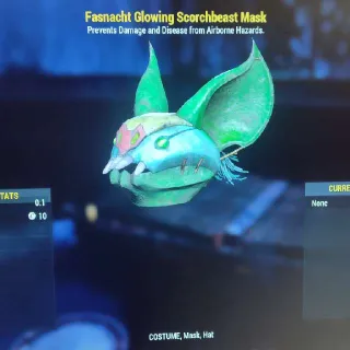 Glowing Scorchbeast Mask