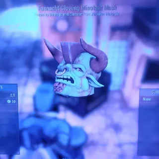 Glowing Minotaur Mask