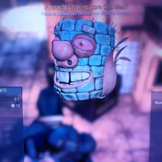 Glowing Corn Cob Mask