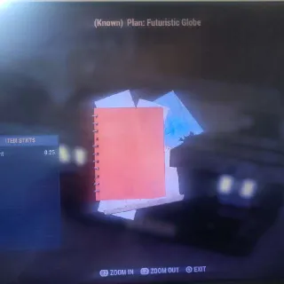 Futuristic Globe Plan