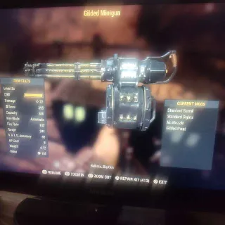 Legacy Gilded Minigun