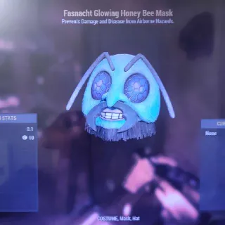 Glowing Honey Bee Mask