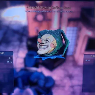 Glowing Buffoon Mask
