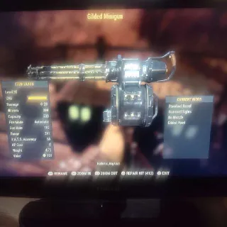 Legacy Gilded Minigun