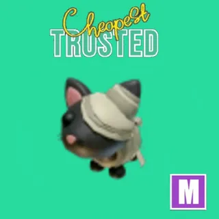  MEGAHALLOWEEN BLACK MUMMY CAT