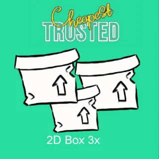 2D box 3X