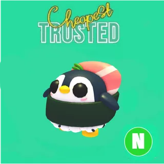 Sushi Penguin neon