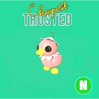 Flower Power Duckling neon