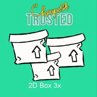 2D box 3X