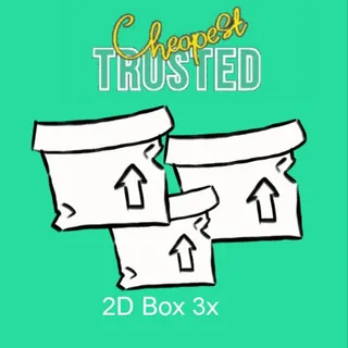 2D box 3X