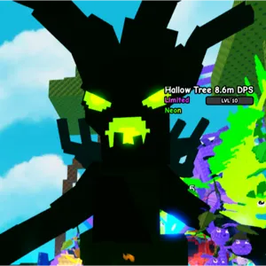 HUGE NEON Hallow Tree