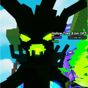 HUGE NEON Hallow Tree