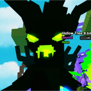 HUGE NEON Hallow Tree