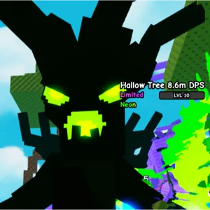 HUGE NEON Hallow Tree