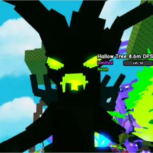 HUGE NEON Hallow Tree