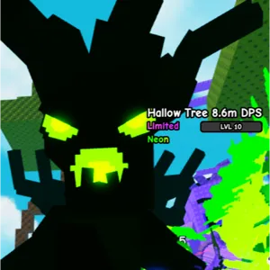 HUGE NEON Hallow Tree