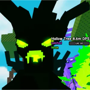 HUGE NEON Hallow Tree