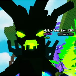 HUGE NEON Hallow Tree