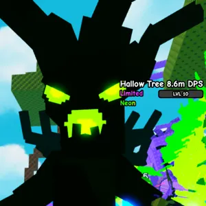 HUGE NEON Hallow Tree