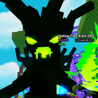 HUGE NEON Hallow Tree