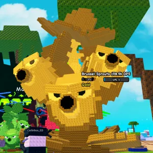 huge Brussels sprouts