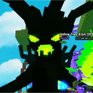 HUGE NEON Hallow Tree