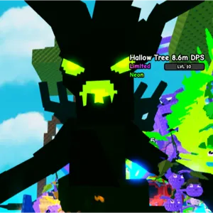 HUGE NEON Hallow Tree