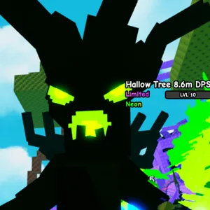 HUGE NEON Hallow Tree