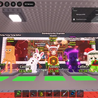 Christmas brainrot bun