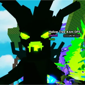 HUGE NEON Hallow Tree