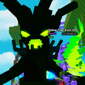 HUGE NEON Hallow Tree