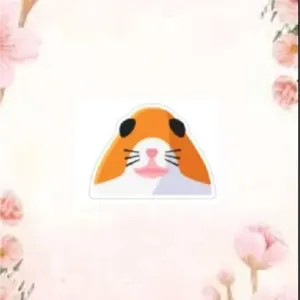hamster selfie sticker