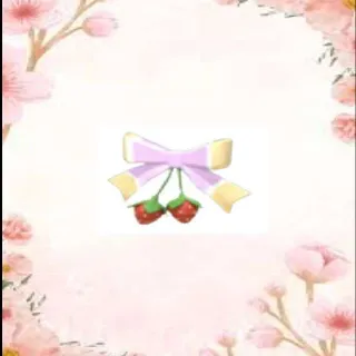 Strawberry Shortcake Bow