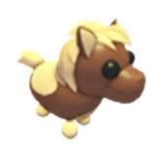 4x Shetland Pony Dark Brown