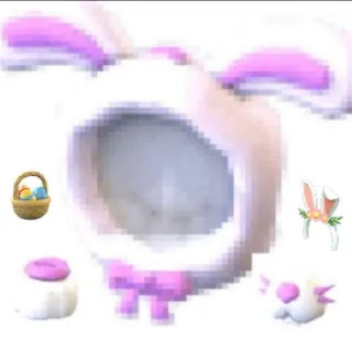 5pc Bunny Petwear Set