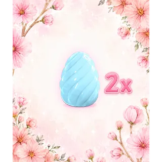 2x crystal egg