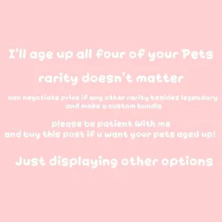 Adopt Me Pet Sitter!