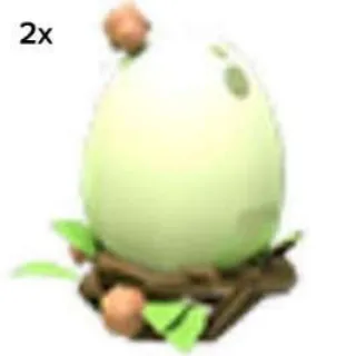 2x Woodland Eggs