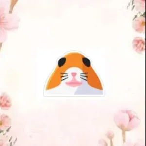 hamster selfie sticker