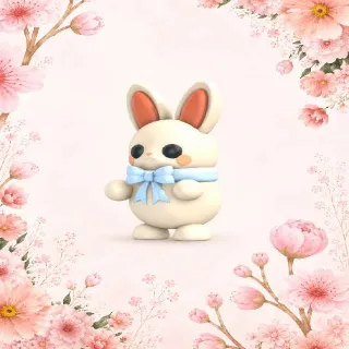 White Choccy Bunny