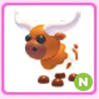 N Longhorn Cow