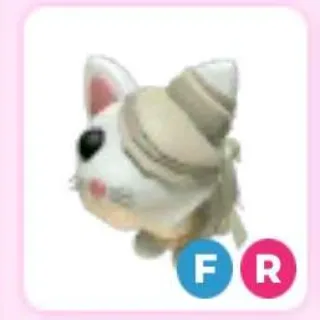 FR Halloween White Mummy Cat