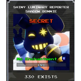 Shiny Luminary Reporter Bonnie • FNTD2