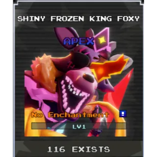 Shiny Frozen King Foxy | FNTD2